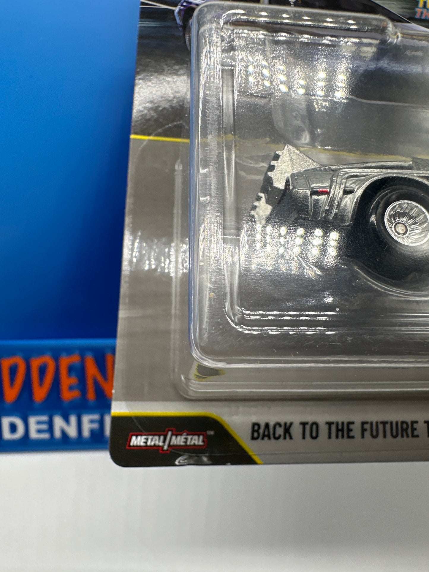 Hot Wheels Car Culture - Target Exclusive Premium 2 Pack - Back To The Future - Time Machine and 1987 Toyota Pickup Truck