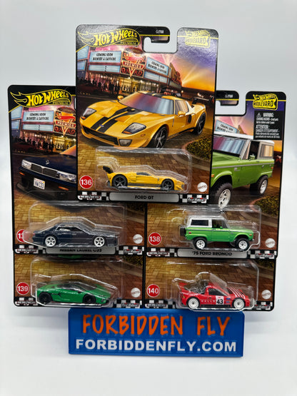 Hot Wheels Premium - Wal Mart Boulevard Series 2025 Mix E (#136 - 140) Set of 5