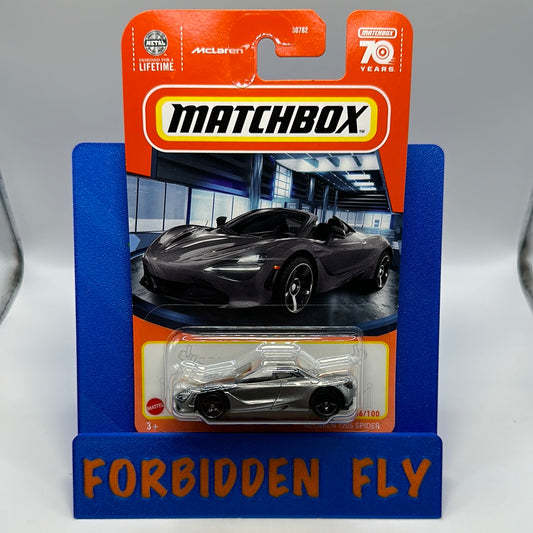 Matchbox - 2023 Mainline #66/100 - McLaren 720S Spider - Silver