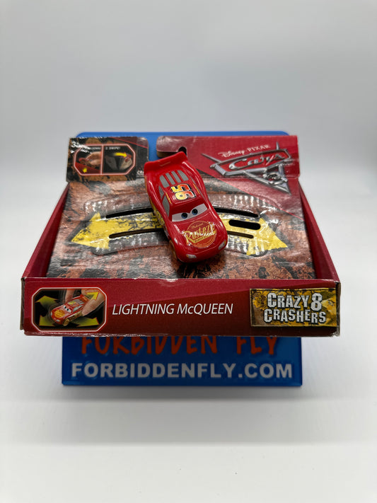Disney Pixar Cars Movie - Cars 3 - Thunder Hollow Crazy 8 Crashers Series - Lightning McQueen