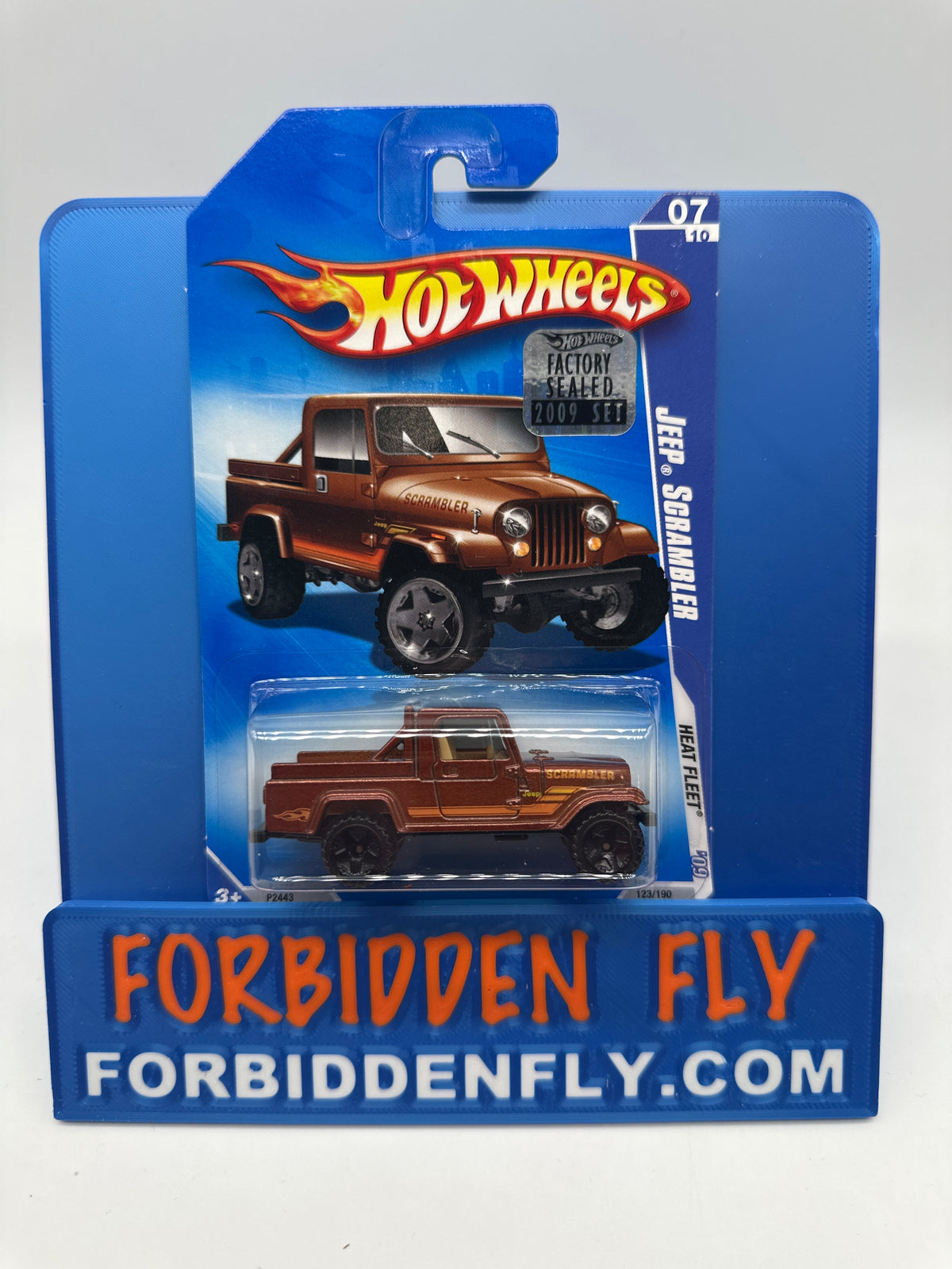Hot Wheels Mainline - 2009 Factory Stickered - Heat Fleet Series - Jeep Scrambler - Lot Of 3