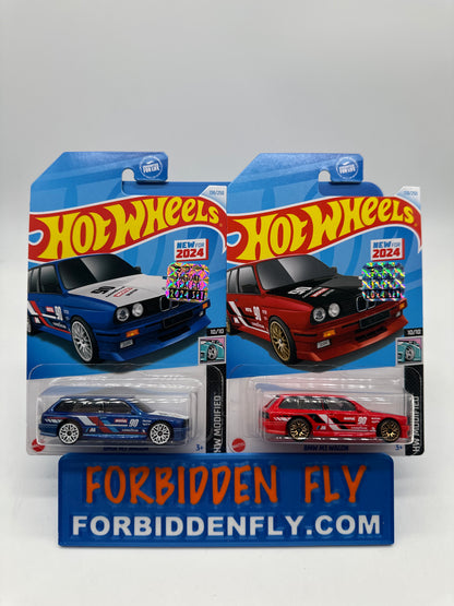 Hot Wheels Mainline - Factory Stickered 2024 - BMW M3 Wagon - Lot Of 2