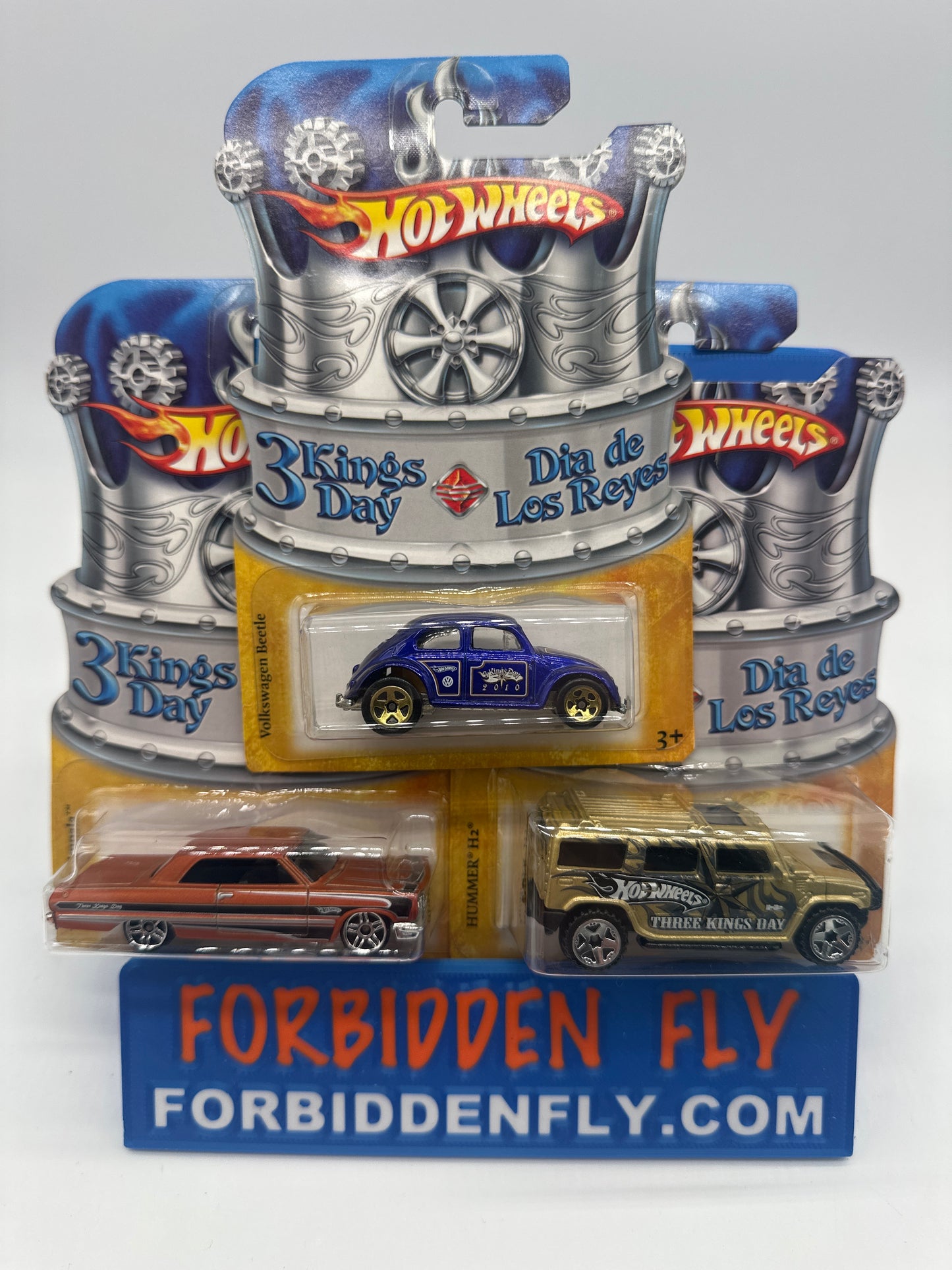Hot Wheels - Walmart Exclusive 2010 Hot Wheels 3 Kings Day Series - Complete Set of 3