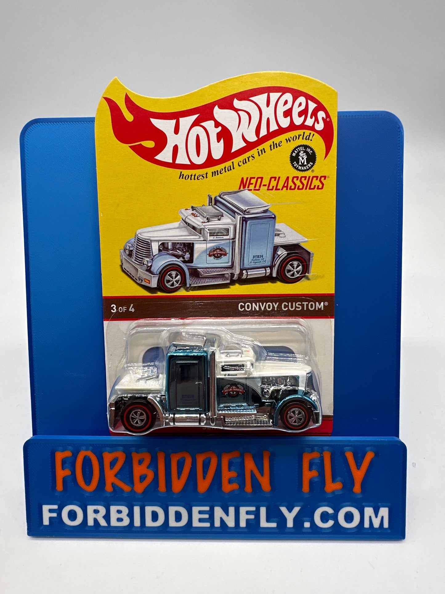 Hot Wheels 2016 RLC Red Line Club - Neo Classics Series 14 - Blue Convoy Custom