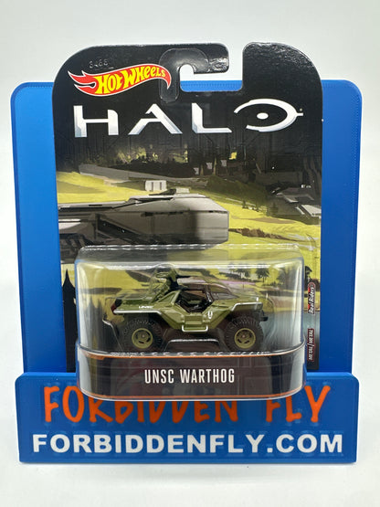 Hot Wheels 2017 Retro Entertainment Premium Single - Halo - UNSC Warthog (Movie Reel Packaging)