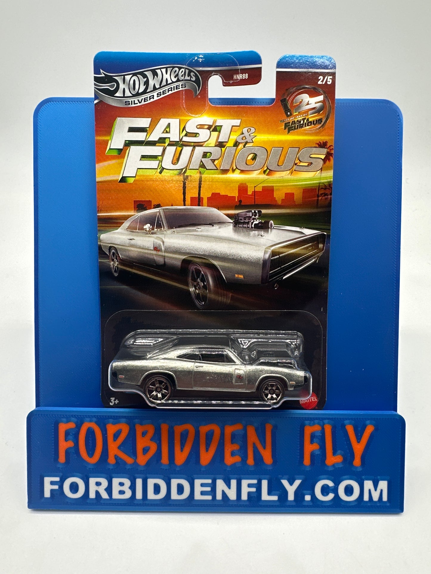 Hot Wheels 2026 Silver Series - Wal Mart Exclusive - 25 Years Of Fast & Furious Series - Complete Set Of 5