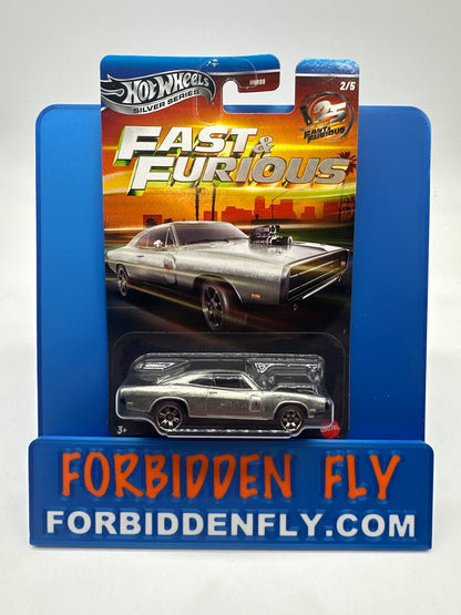 Hot Wheels 2026 Silver Series - Wal Mart Exclusive - 25 Years Of Fast & Furious Series - Complete Set Of 5