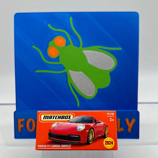 Matchbox Power Grabs - #79/100 - Porsche 911 Carrera Cabriolet - Red