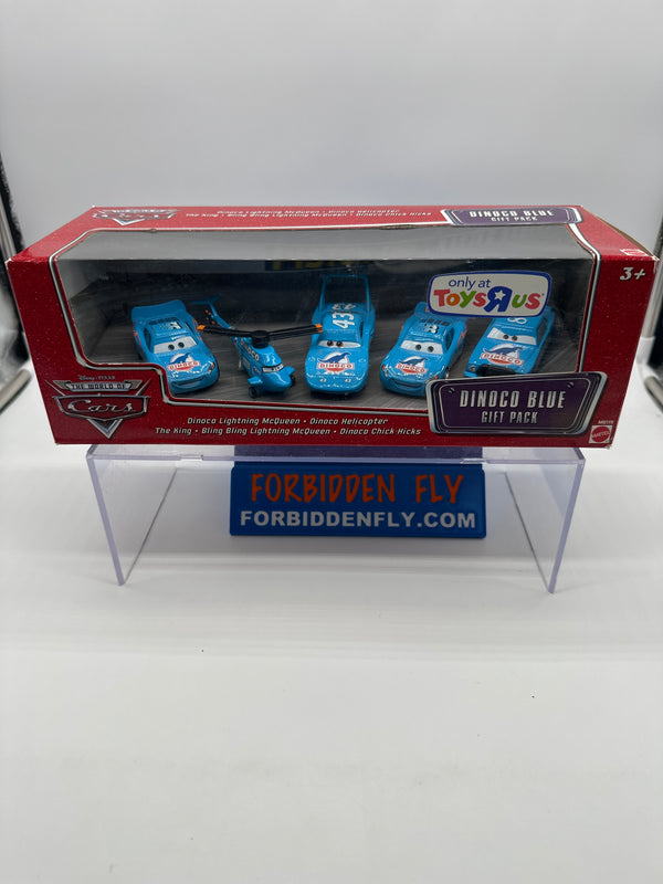 Disney Pixar Cars Movie - Toys R Us Exclusive - Dinoco Blue 5 Car Pack ...