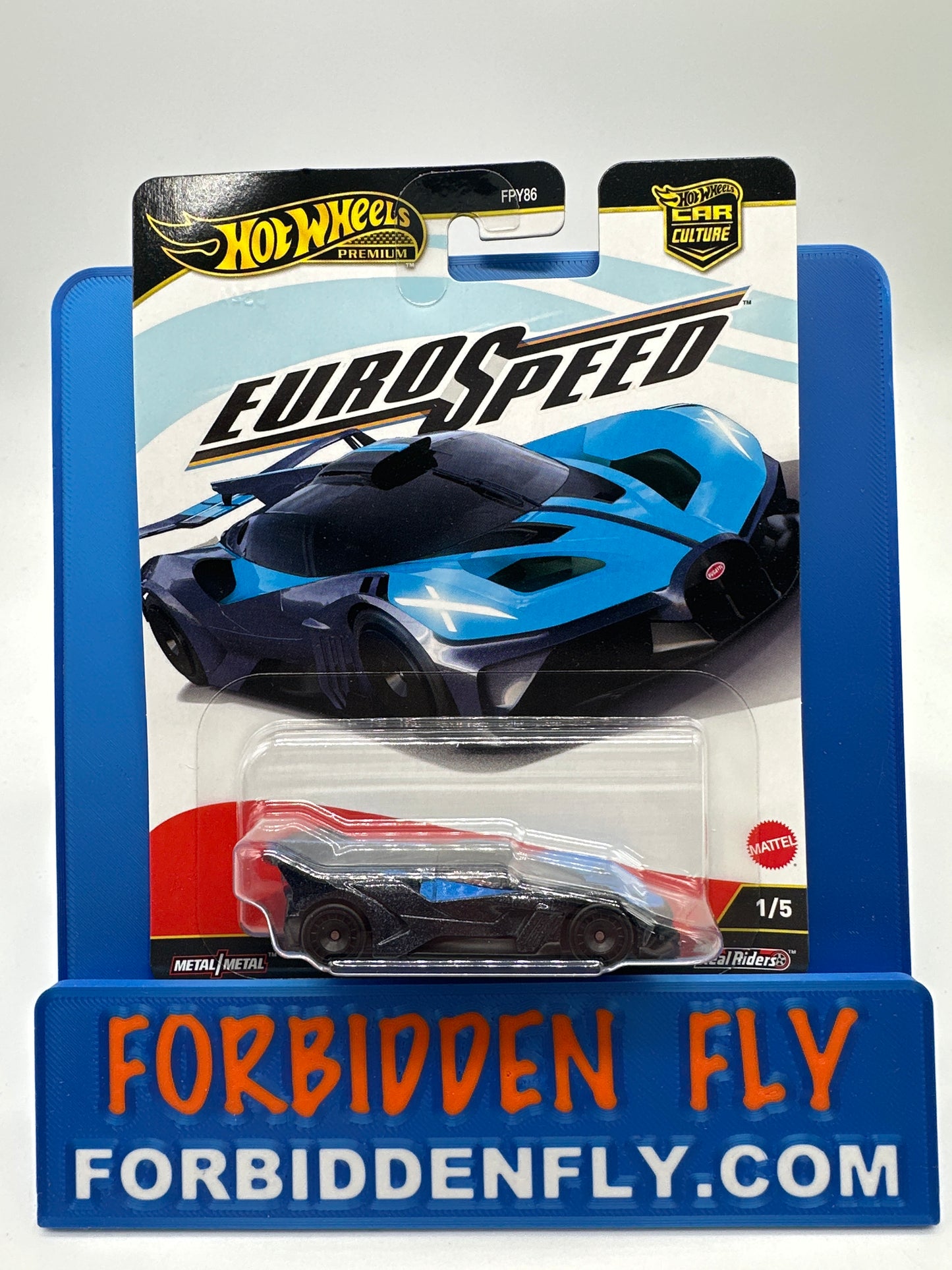Hot Wheels Car Culture Premium - 2025 Euro Speed Series - #1/5 - Bugatti Bolide - Single Car
