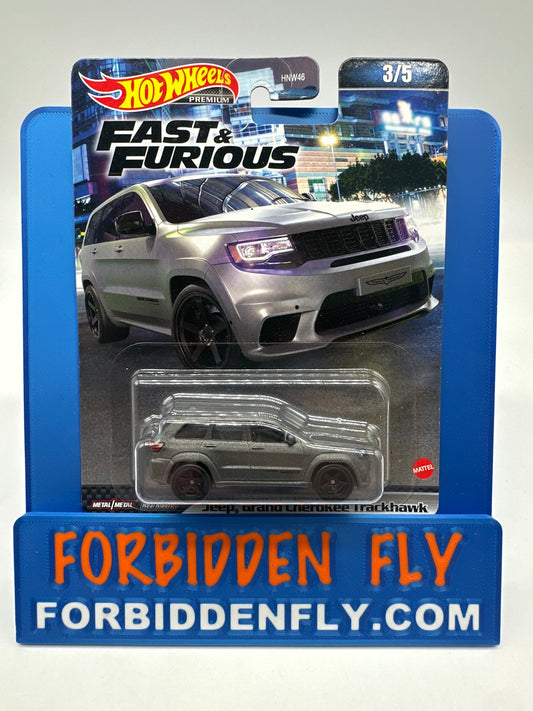 Hot Wheels Premium - Retro Entertainment Fast & Furious 2023 Mix A Single - #3/5 - Jeep Grand Cherokee Trackhawk