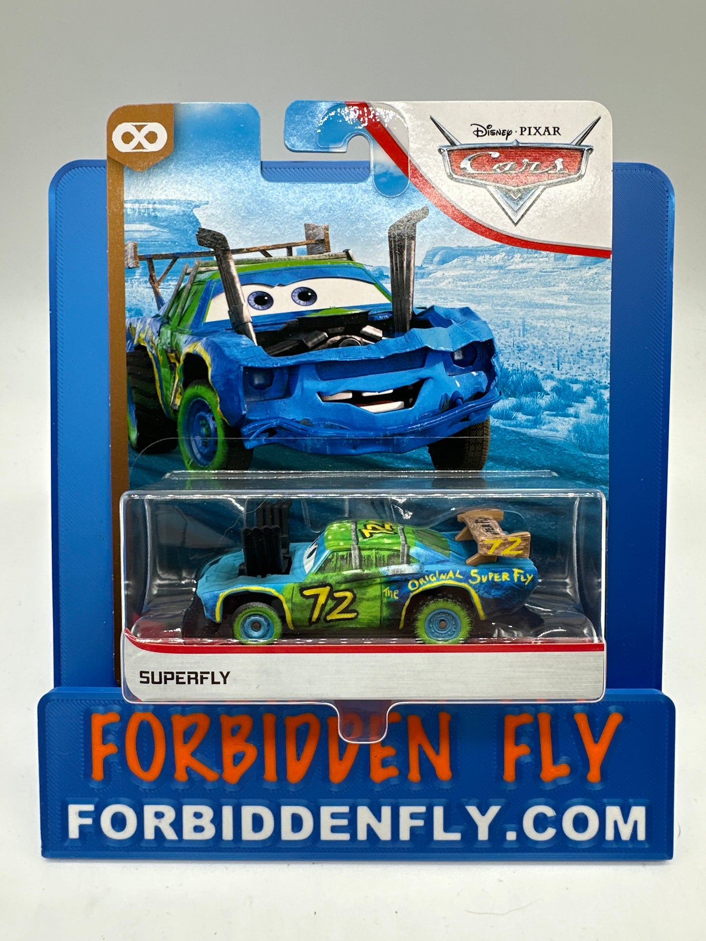 Disney Pixar Cars Movie - Thunder Hollow Series - Demo Derby Superfly