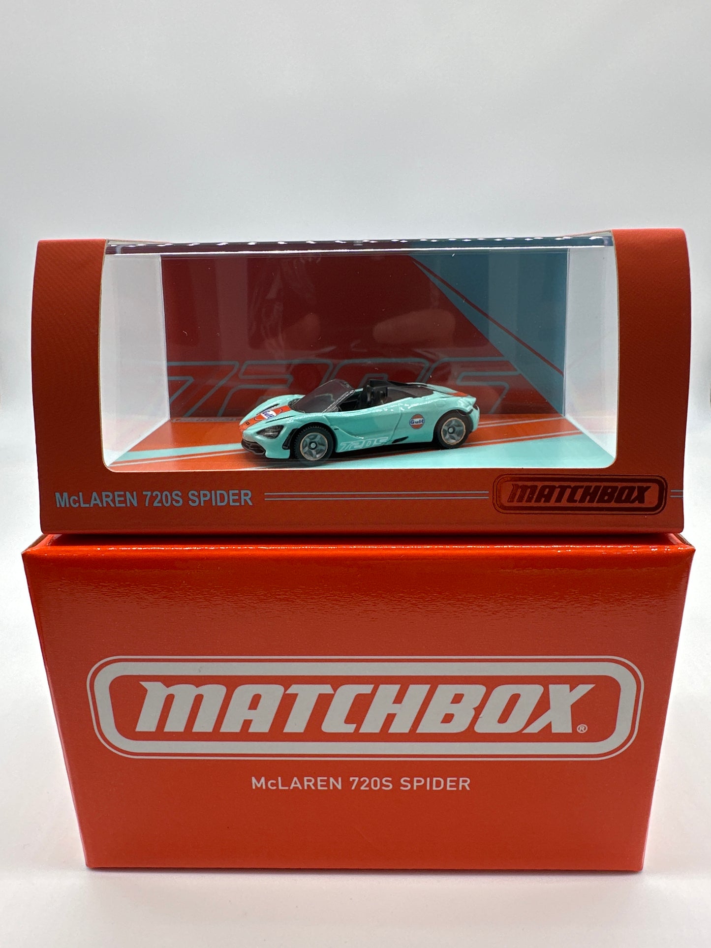 Matchbox Mattel Creations - Gulf Livery - McLaren 720S Spider