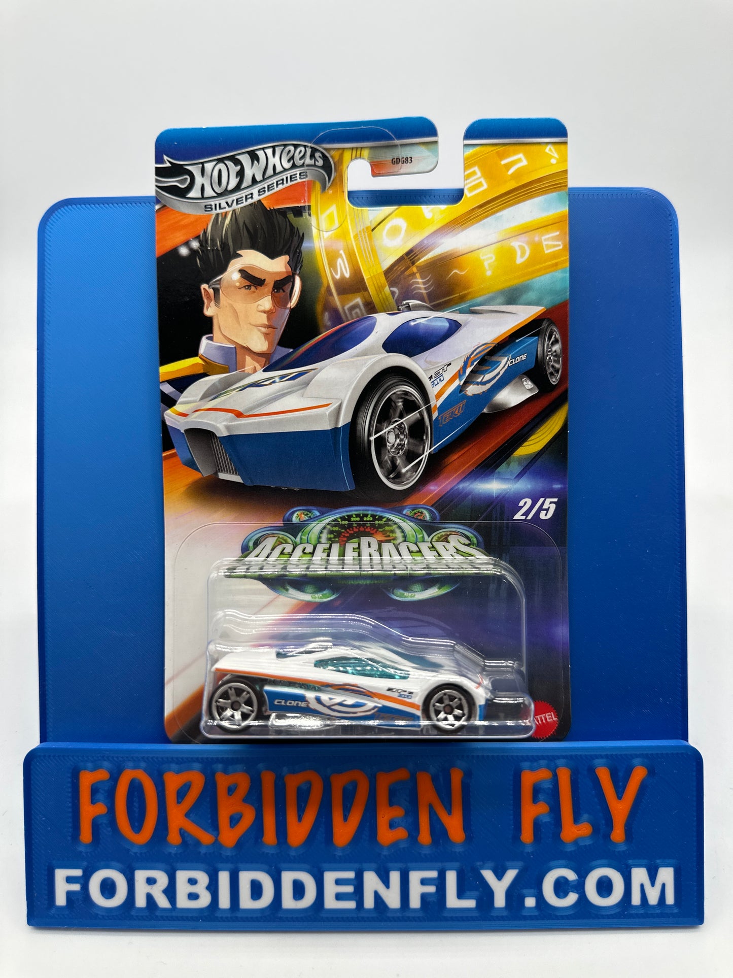 Hot Wheels 2025 Silver Series - Wal Mart Exclusive - AcceleRacers Series - Complete Set Of 5