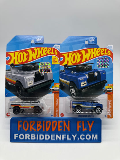 Hot Wheels Mainline - Factory Stickered 2024 - Land Rover Series II - Lot Of 2