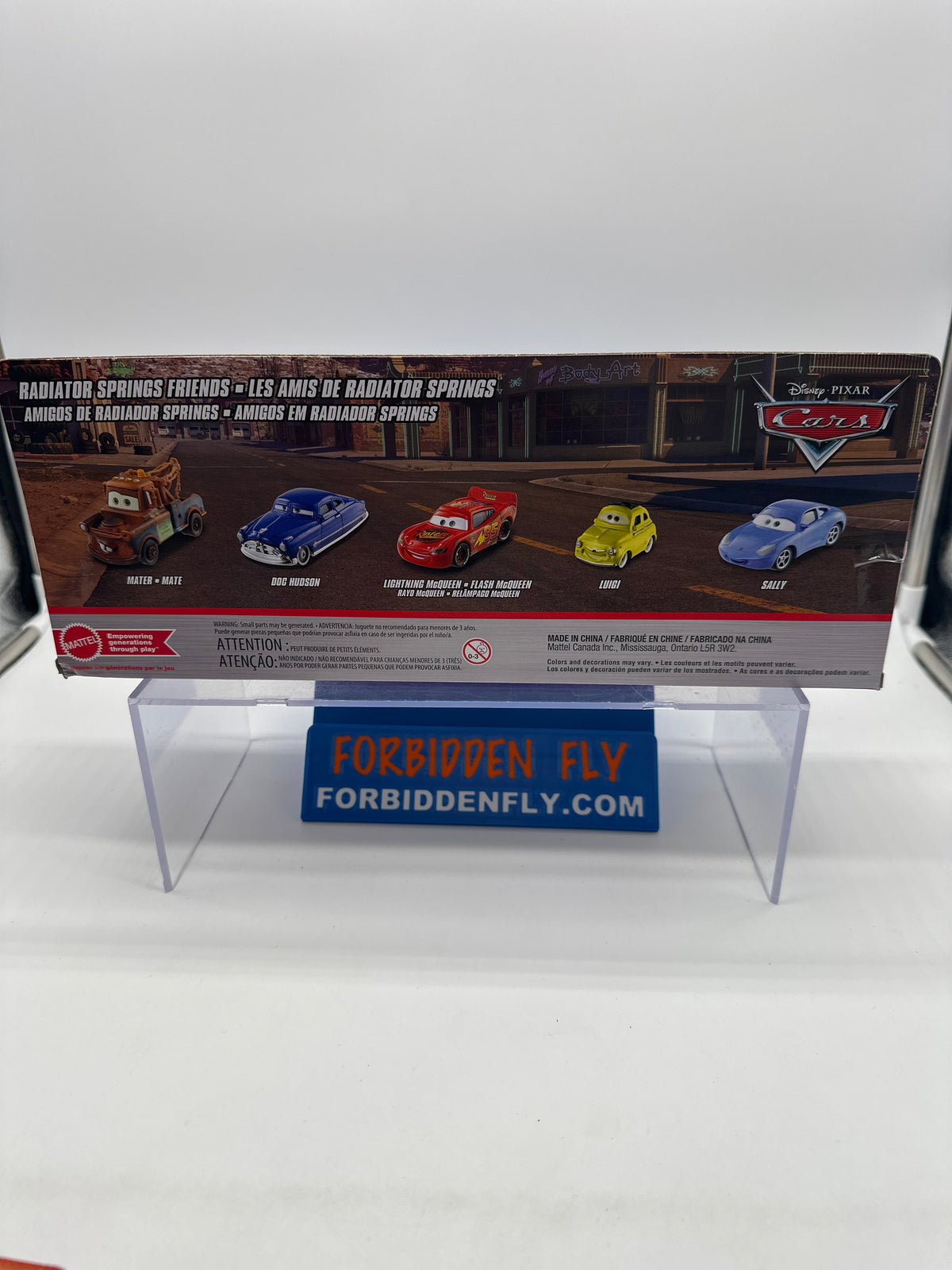 Disney Pixar Cars Movie - Metal Logo - Radiator Springs Friends 5 Car Multipack Set