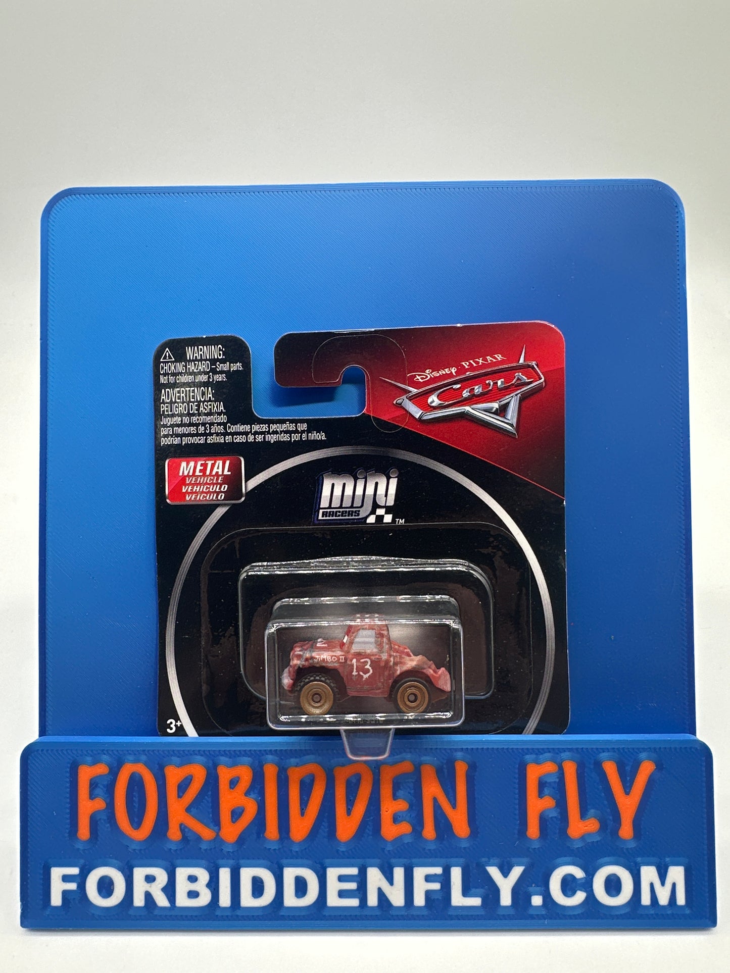 Disney Pixar Cars Movie Metal Mini Racers - Jimbo - Internatinally Carded