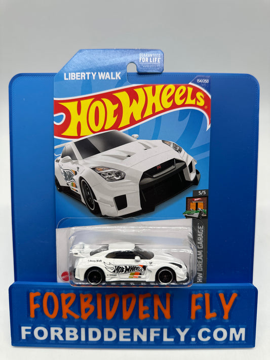 Hot Wheels Mainline - 2022 HW Dream Garage Series - LB-Silhouette Works GT Nissan 35GT-RR Ver.2 - White