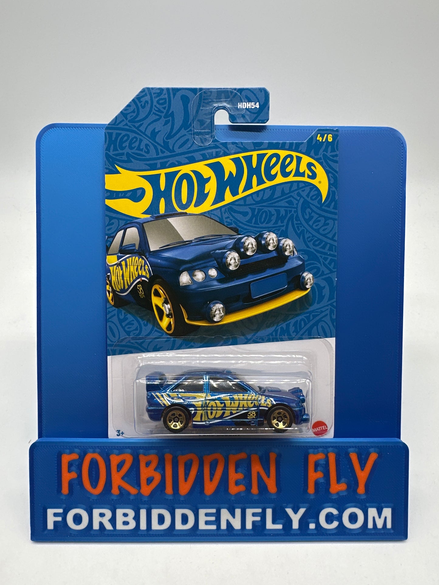 Hot Wheels Mainline - 2026 Blue & Gold 58th Anniversary Wave 2 - Set of 6