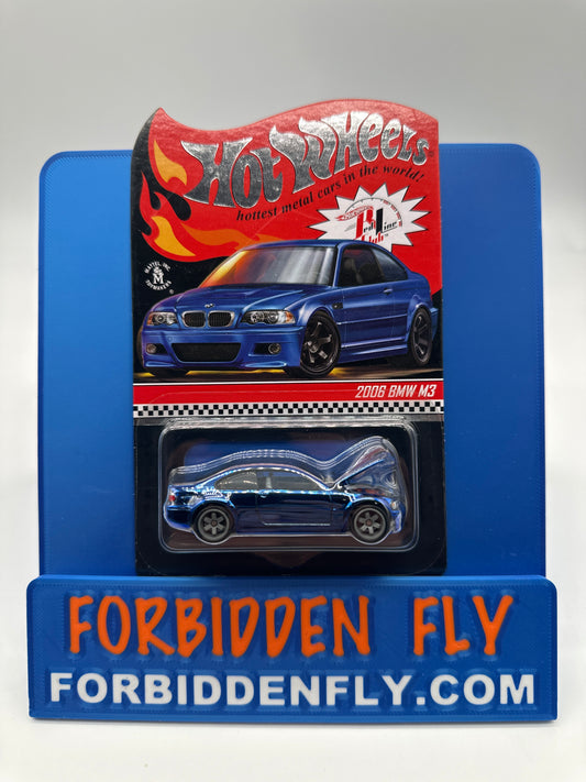 Hot Wheels RLC Red Line Club - 2022 Release - Blue 2006 BMW M3