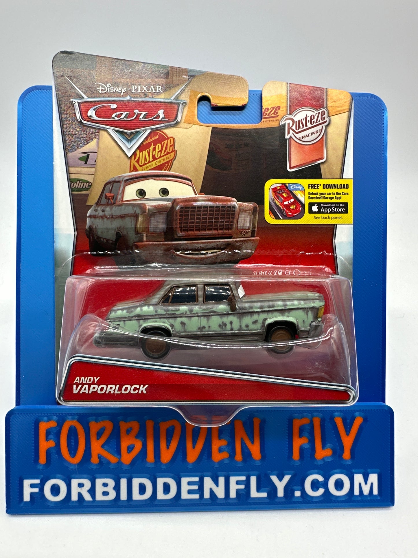 Disney Pixar Cars Movie - Rust-Eze Racing Series - Andy Vaporlock