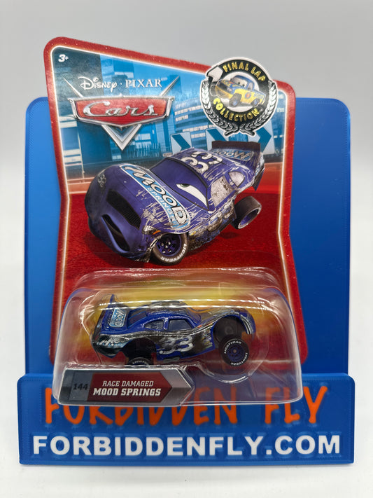 Disney Pixar Cars Movie - Final Lap Collection Series - Race Damaged Mood Springs