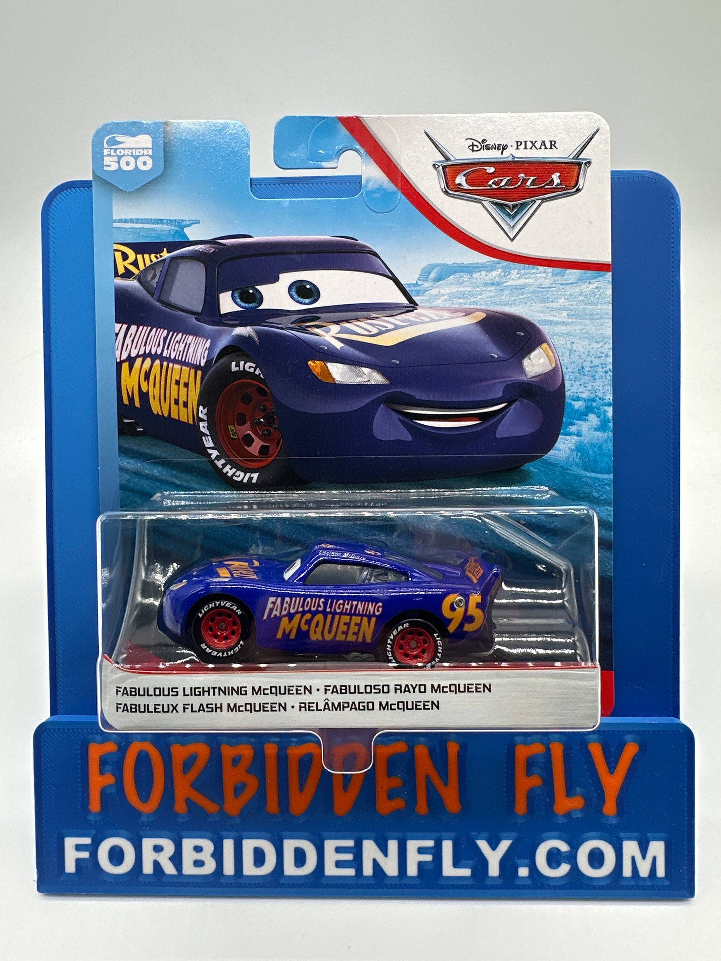 Disney Pixar Cars Movie - Florida 500 Series - Fabulous Lightning McQueen
