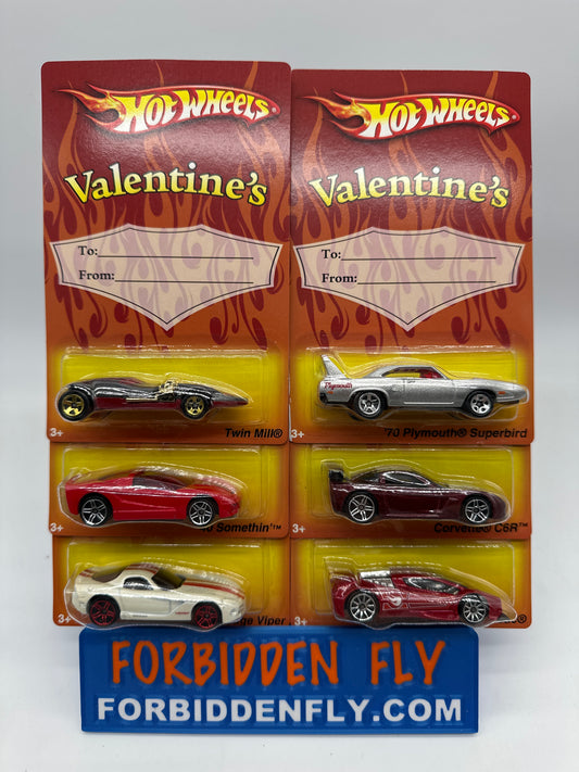 Hot Wheels - Target Exclusive 2008 Valentine’s Day Series - Complete Set of 6