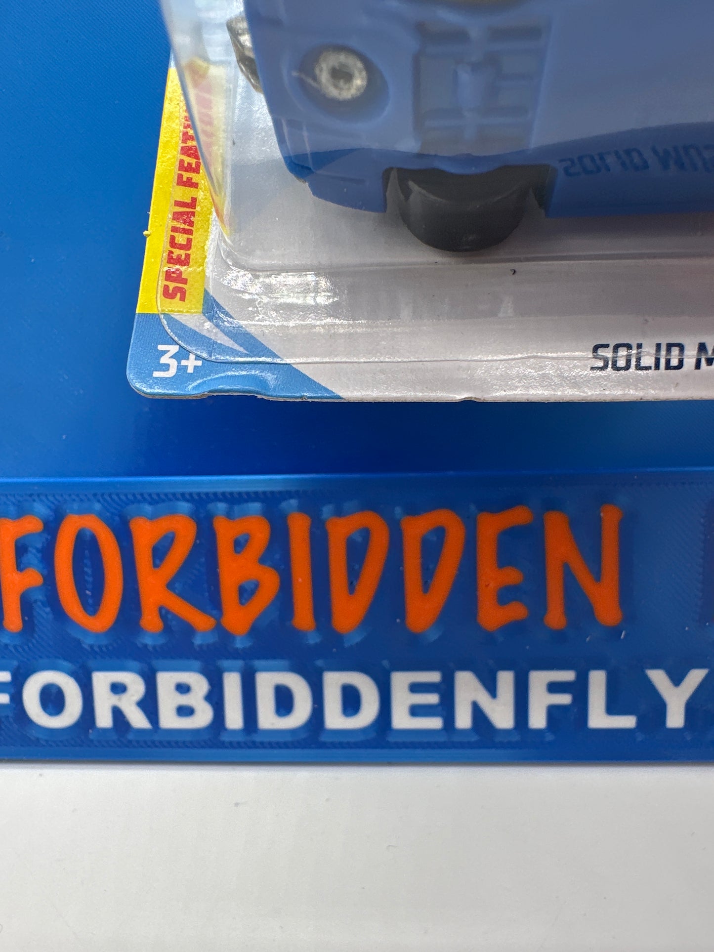 Hot Wheels Mainline - Factory Stickered 2018 - Exclusive Zamac Edition #1/18 - Solid Muscle *Cracked Blister*