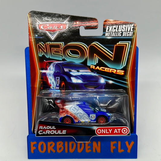Disney Pixar Cars Movie - Target Exclusive Metallic Deco Neon Racers Series - Raoul Caroule