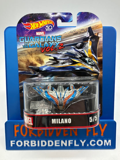 Hot Wheels 2018 Retro Entertainment Premium Single - Marvel Series #5/5 - Guardians of the Galaxy Vol. 2 Milano (Movie Reel Packaging)
