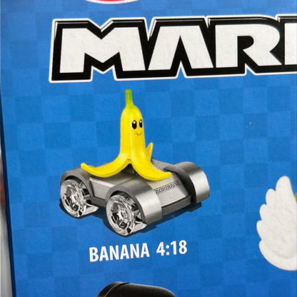 Hot Wheels Mario Kart - 2020 Blind Boxes - Wheeled Figure #17 Banana