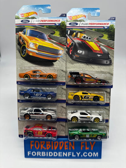 Hot Wheels - Walmart Exclusive 2016 Ford Performance Mustang Series - Complete Set of 8