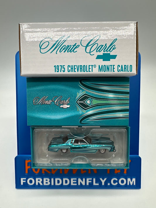 Hot Wheels RLC Red Line Club - 1975 Chevy Monte Carlo - Teal