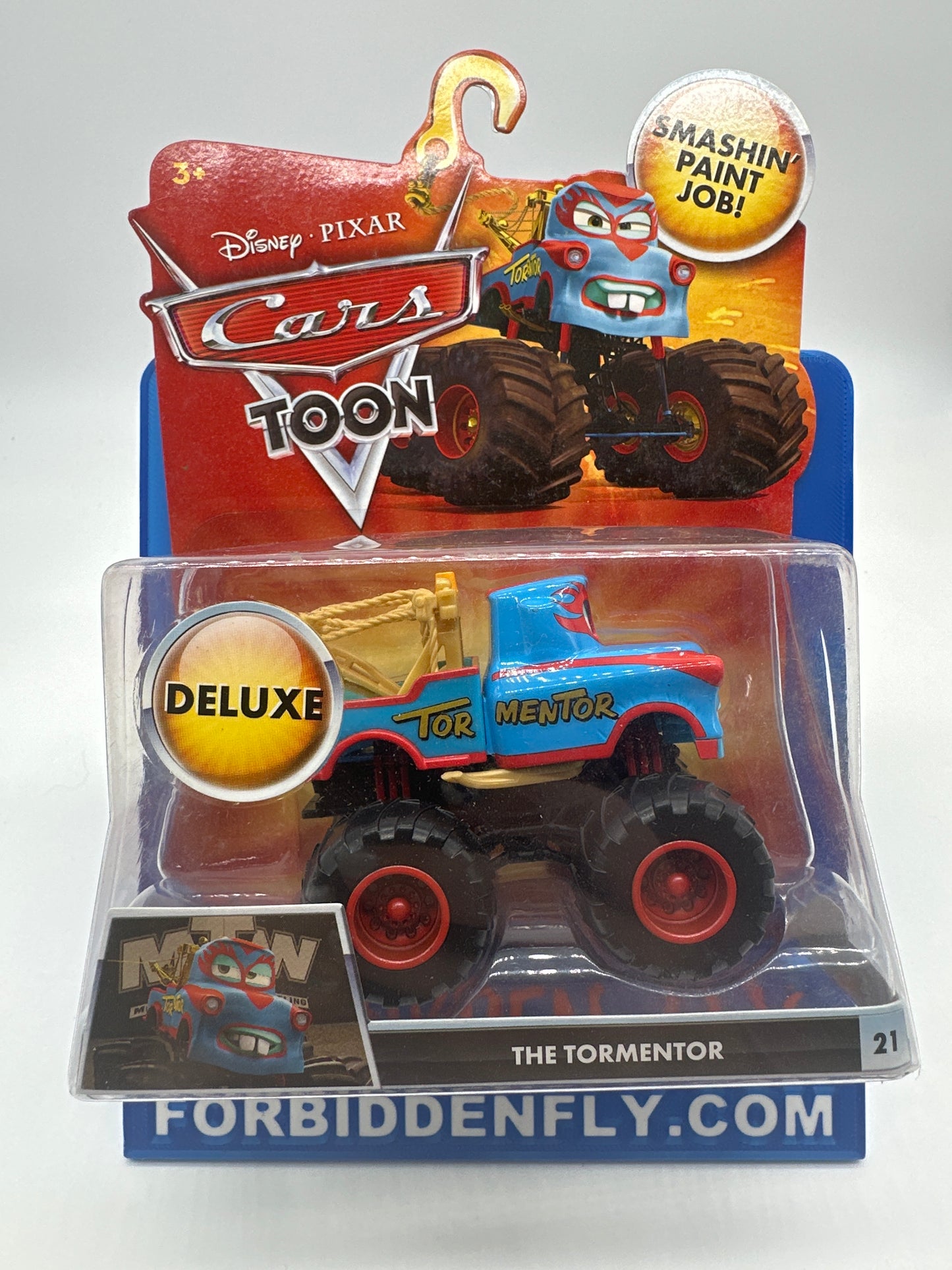 Disney Pixar Cars Movie - Toon Series - Deluxe Size The Tormentor