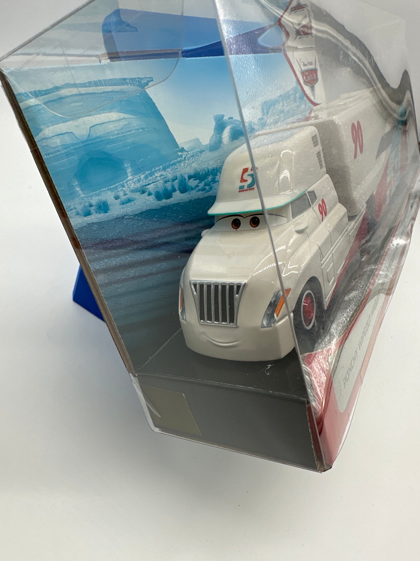 Disney Pixar Cars Movie - Ponchy Wipeout Hauler #90 Bumper Save