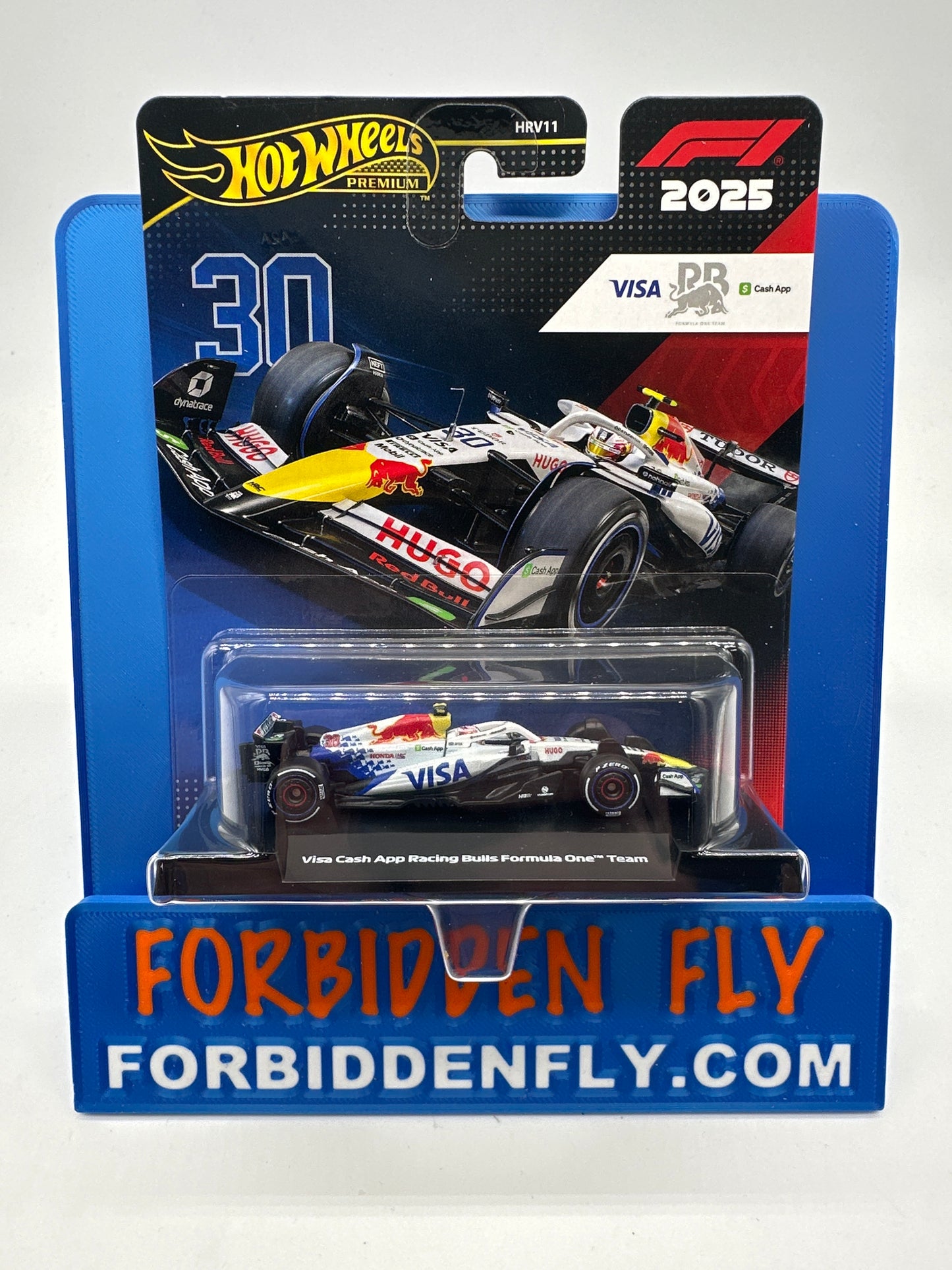 Hot Wheels 2025 Formula 1 Premium Series - Visa Cash App Formula One Team #30 - Liam Lawson