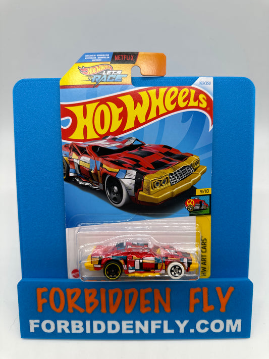 Hot Wheels 2024 K Case - International Card - Speed Bump - Crushed Car - Red