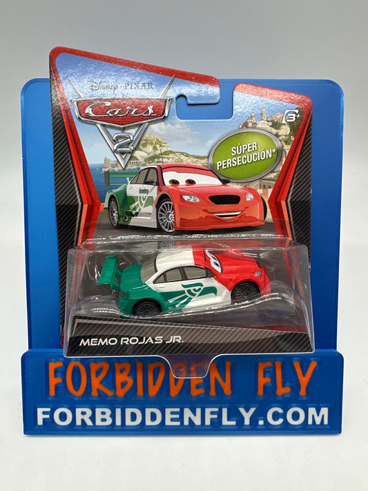 Disney Pixar Cars Movie - Cars 2 - Super Chase Memo Rojas Jr (Mexican Racer)