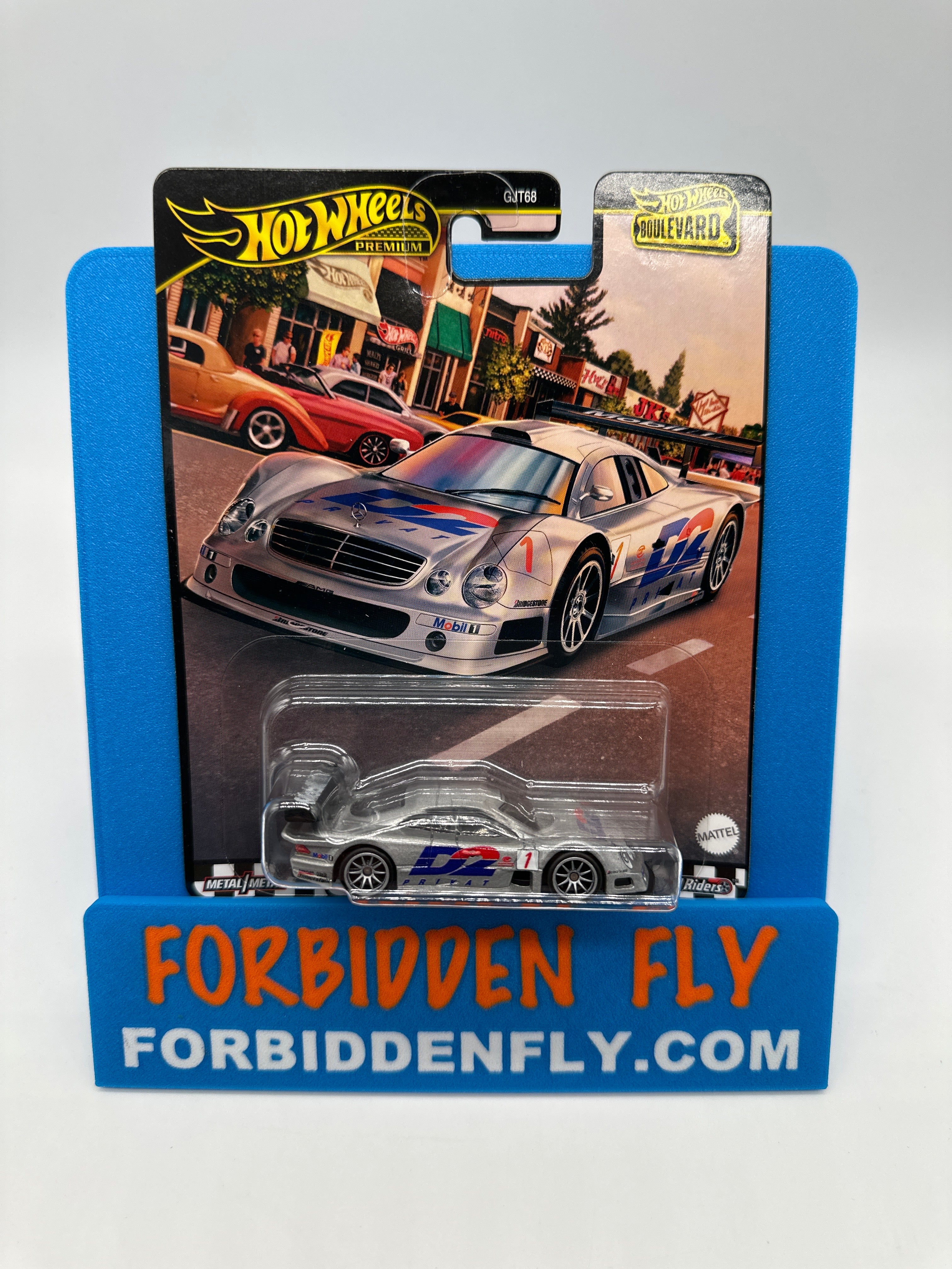 Hot Wheels Boulevard 2024 NN 1997 Mercedes Benz CLK GTR Forbidden Fly