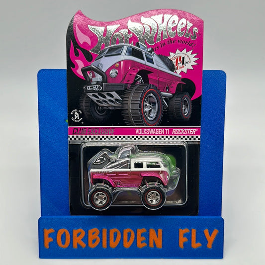 Hot Wheels RLC Red Line Club - 2020 Release - Pink Party Car Volkswagen T1 Rockster