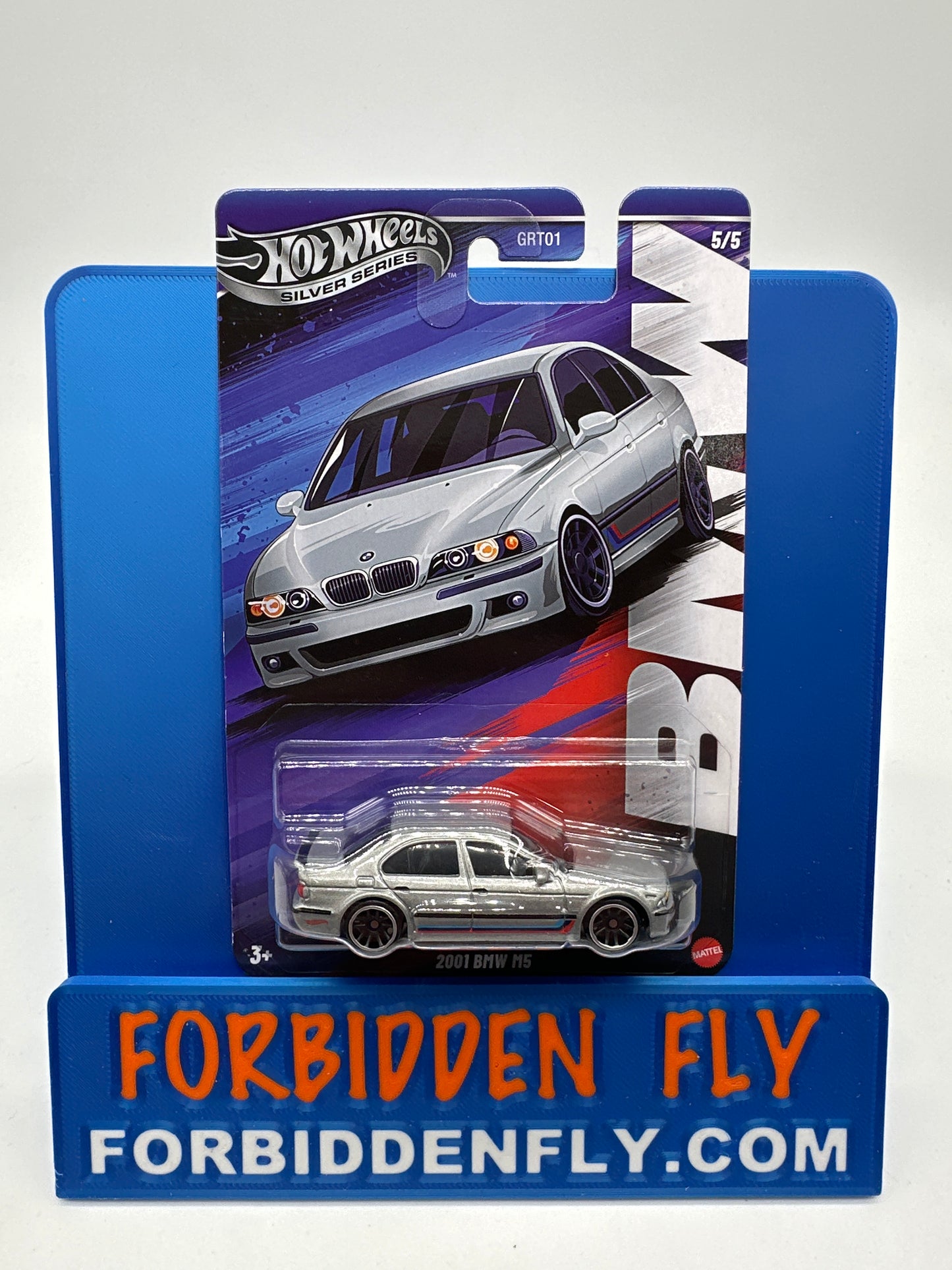 Hot Wheels 2025 Silver Series - BMW Series #5/5 - 2001 BMW M5