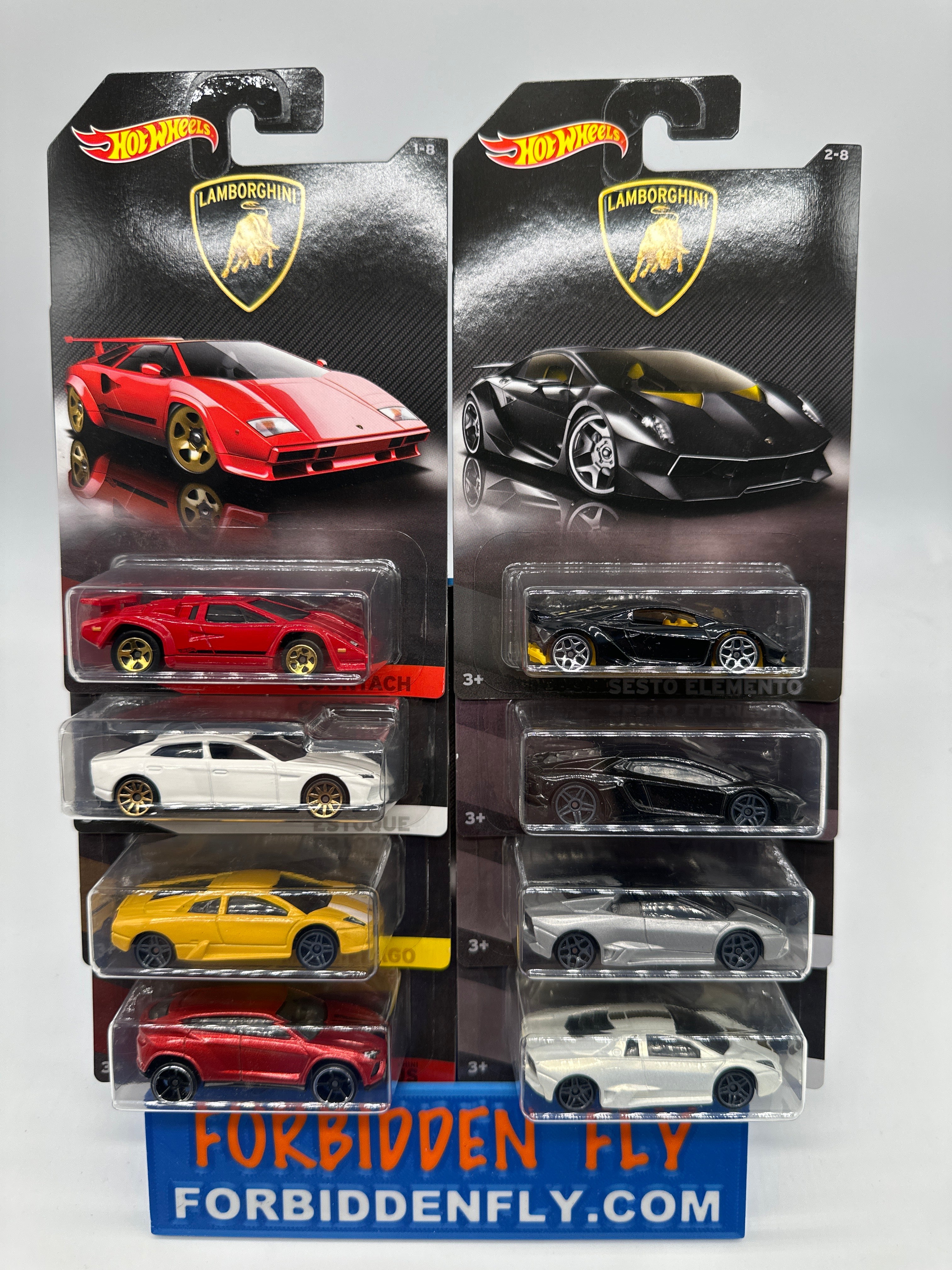 ホットウィール ランボルギーニ ５台セット Hot Wheels Mainline - Wal Mart Exclusive 2017 Lamborghini Series