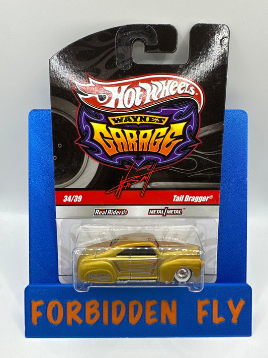 Hot Wheels Premium - Wayne’s Garage Series #34/39 - Gold Tail Dragger