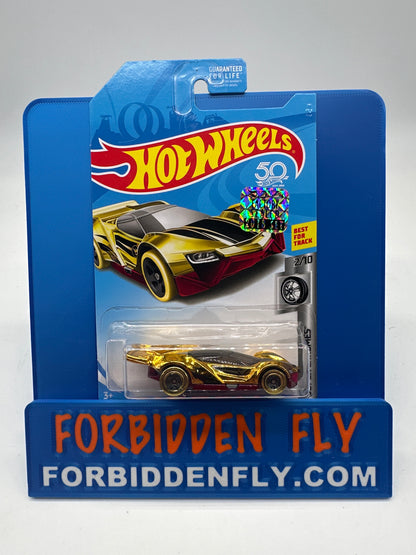 Hot Wheels Regular Treasure Hunt - Factory Stickered 2018 G Case - Blitzspeeder