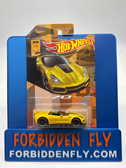 Hot Wheels - 2022 - Corvette 70th Anniversary Series - Complete Set of 8