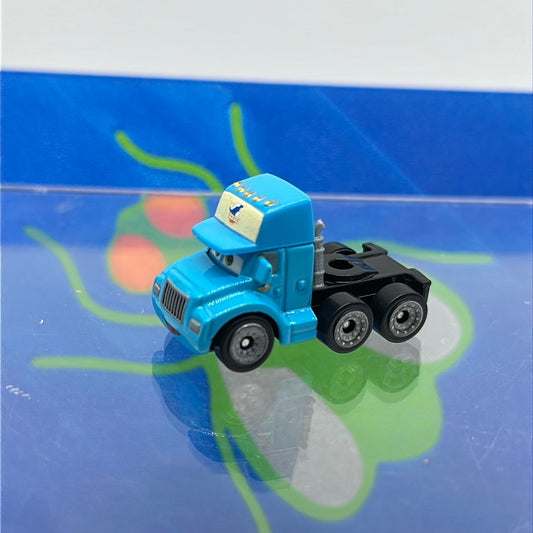 Disney Pixar Cars Movie Metal Mini Racers - Loose Gray Dinoco Hauler