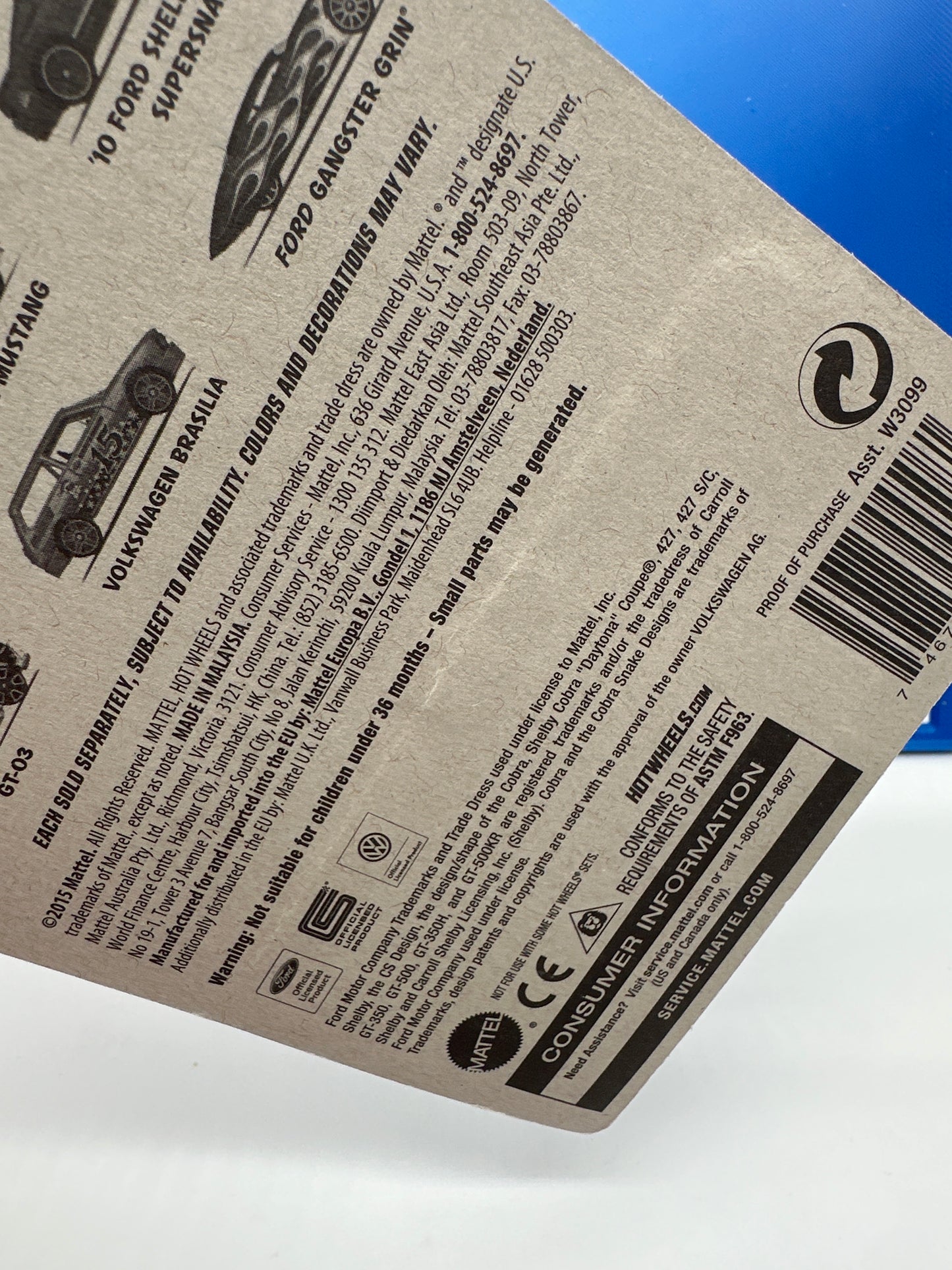 Hot Wheels - Wal Mart Exclusive 2015 Holiday Hot Rods Series - Complete Set of 6