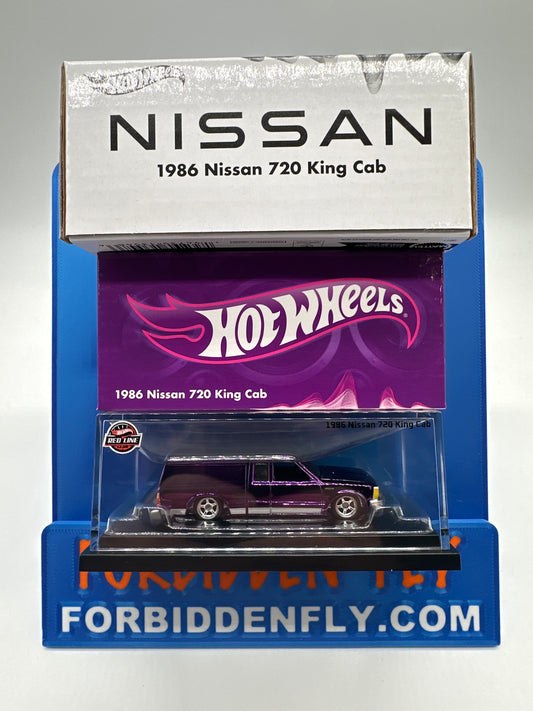 Hot Wheels RLC Red Line Club Release - Purple 1986 Nissan 720 King Cab