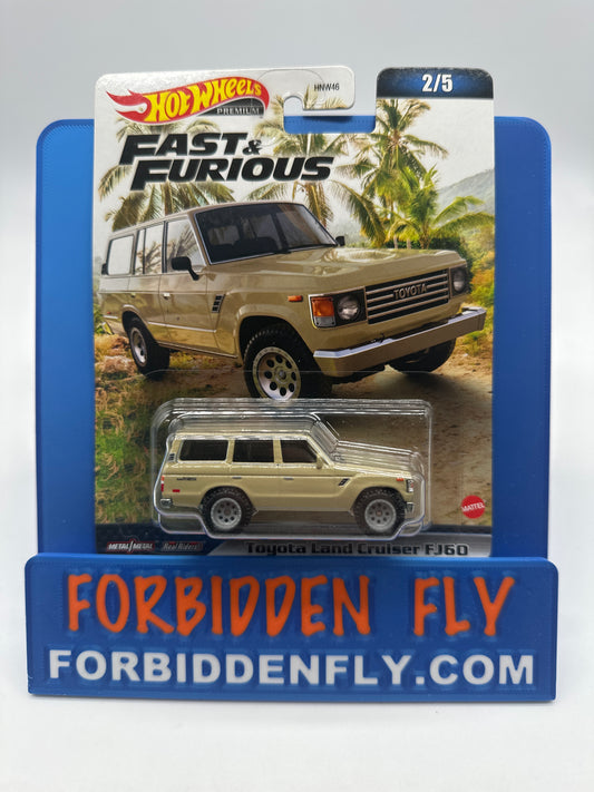 Hot Wheels Premium - Retro Entertainment Fast & Furious 2023 Mix B - #2/5 - Toyota Land Cruiser FJ60